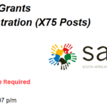 SASSA Grants Administration (X75 Posts) 2026