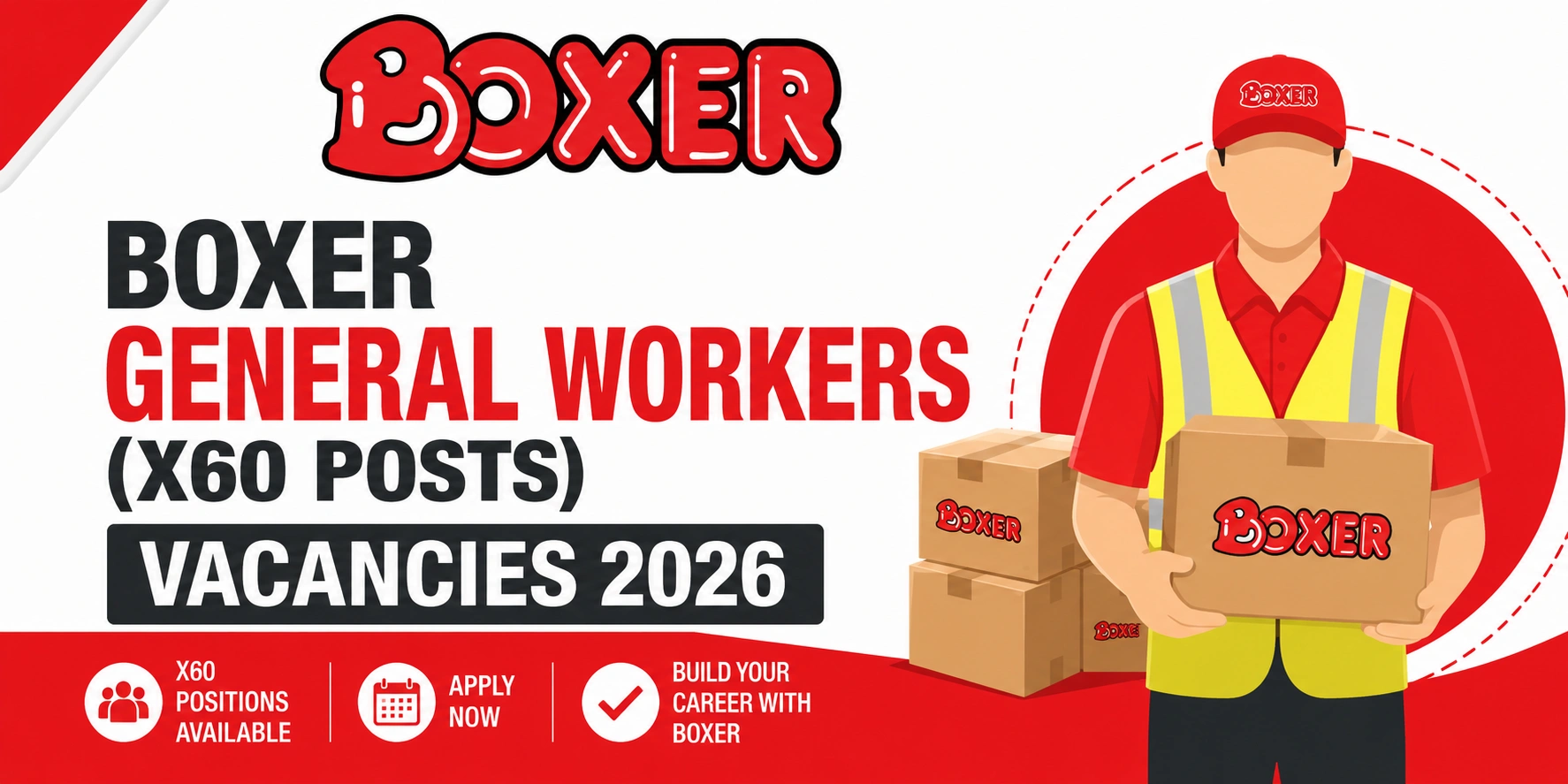 Boxer General Workers (X60 Posts) Vacancies 2026