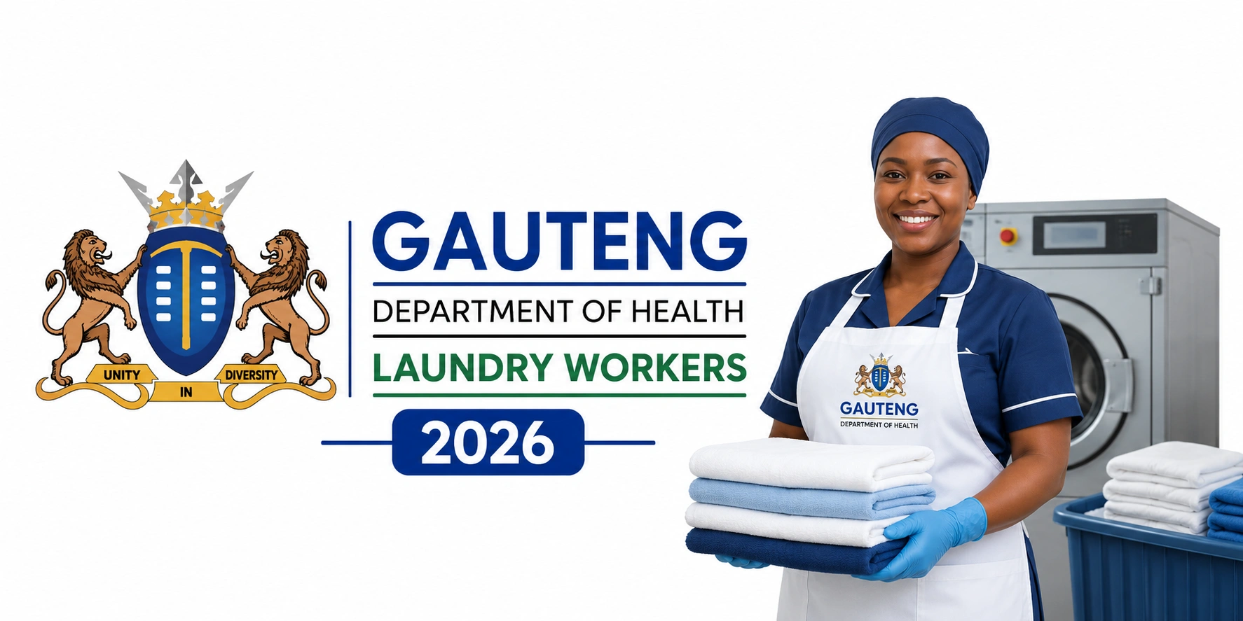 Gauteng Department of Health Laundry Workers 2026