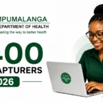 Mpumalanga Department of Health X400 Data Capturers 2026