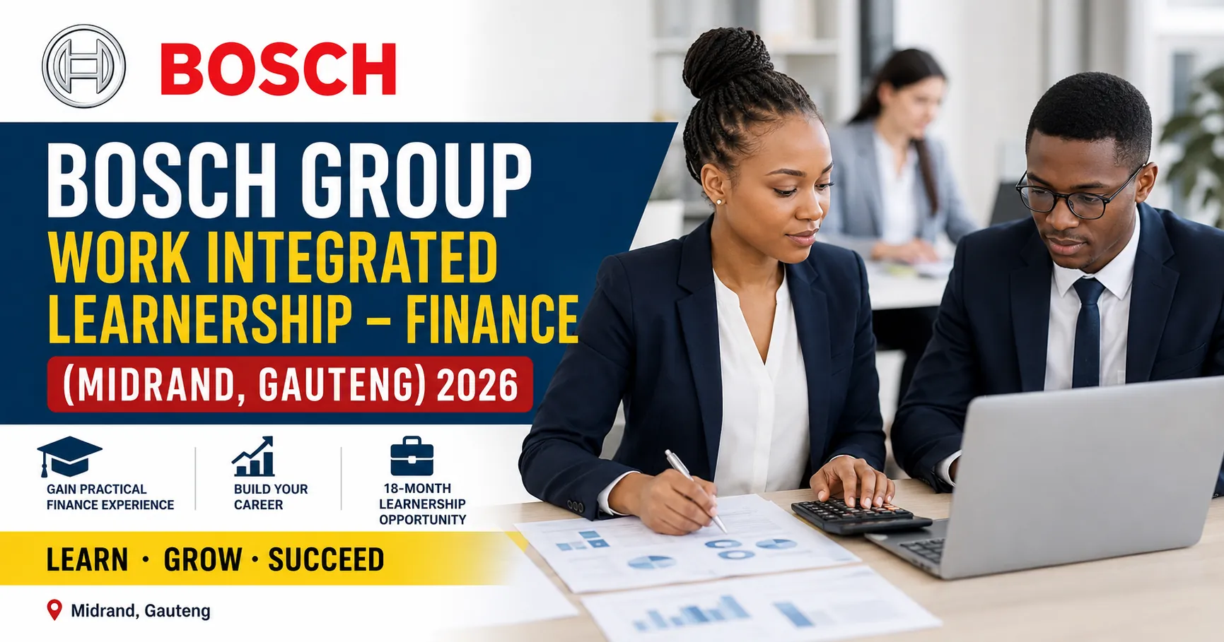Bosch Group Work Integrated Learnership – Finance (Midrand, Gauteng) 2026