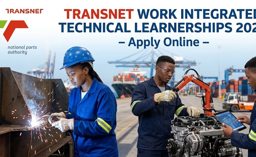 Transnet Work Integrated Technical Learnerships 2026 – Apply Online