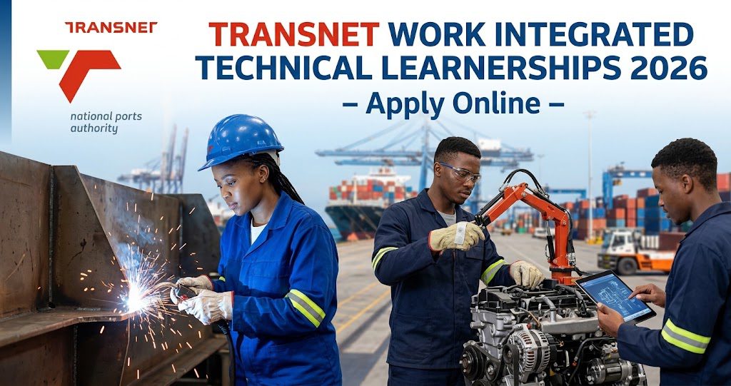 Transnet Work Integrated Technical Learnerships 2026 – Apply Online