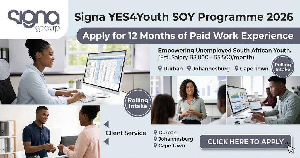Signa YES4Youth SOY Programme 2026: Application Guide & Details