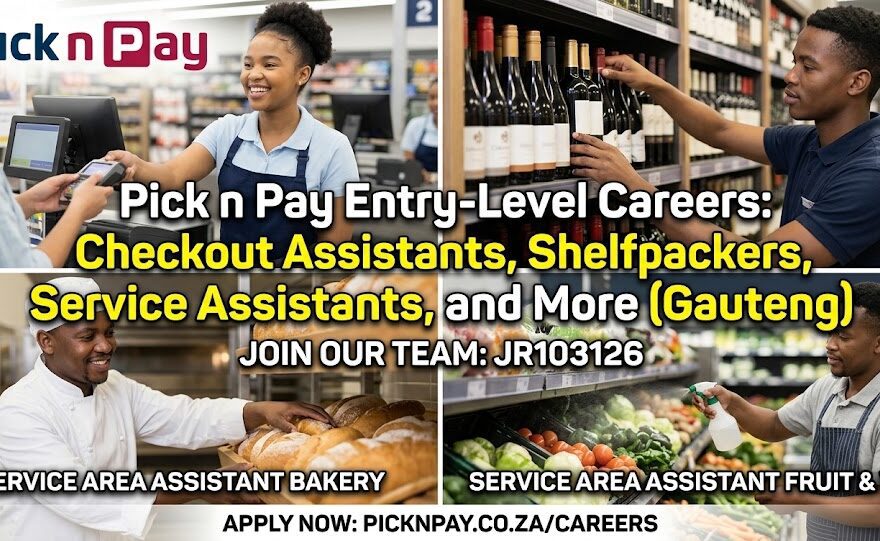 Pick n Pay Retail & Entry-Level Learnerships 2026