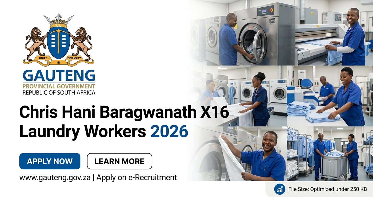 Chris Hani Baragwanath X16 Laundry Workers 2026