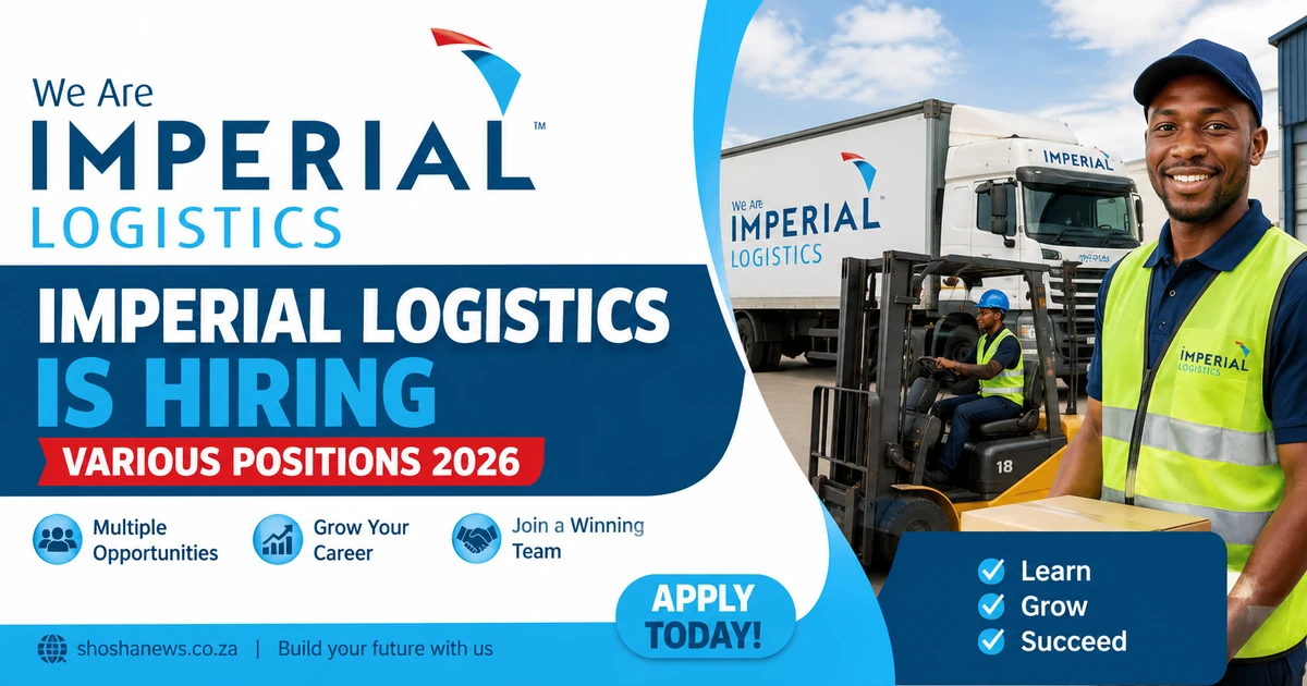 Imperial Logistics is Hiring Various Positions 2026