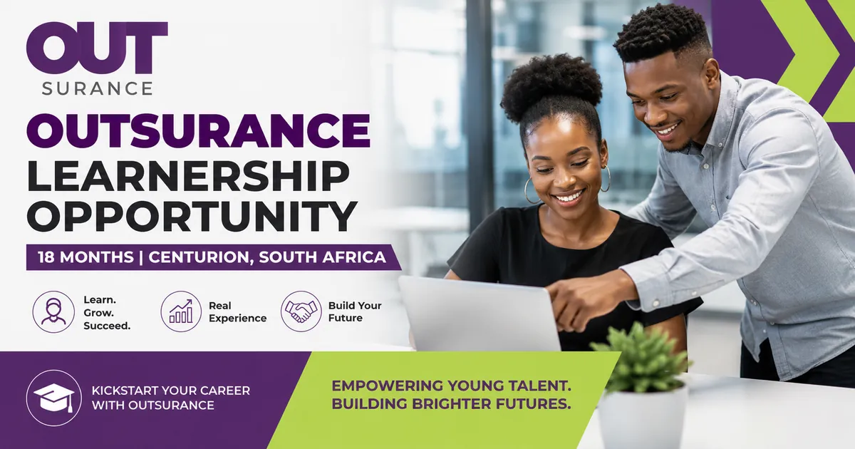 OSS Hastings Learnership (18 Months) at OUTsurance South Africa 2026