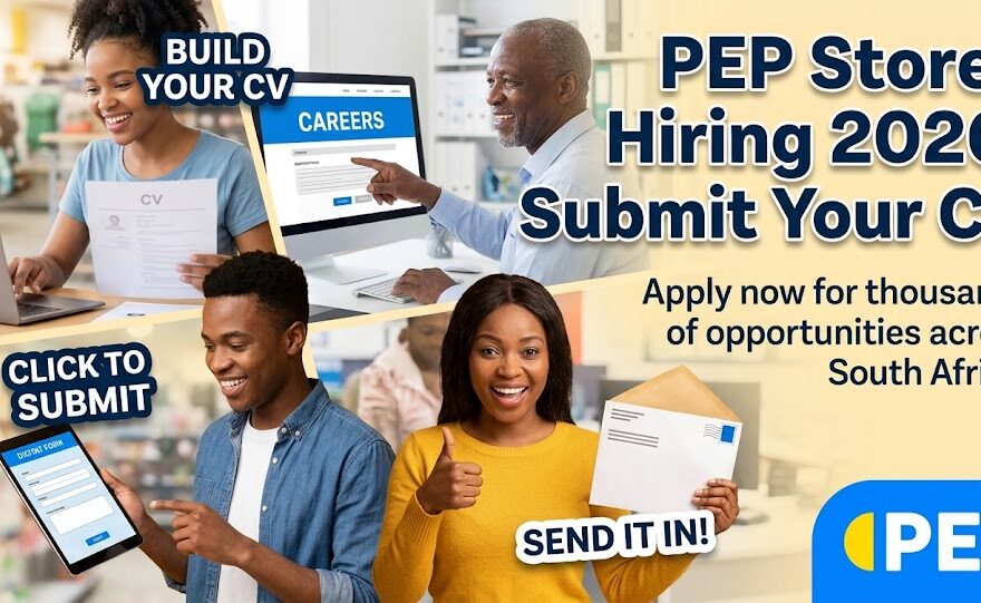 Regisiter Your CV Pep Retail Recruitment 2026