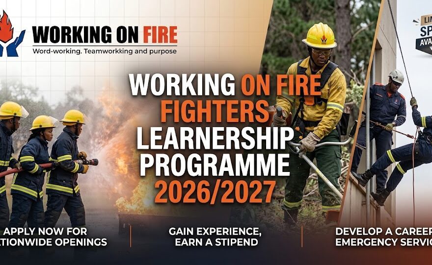 Working on Fire Fighters Learnership Programme 2026/2027