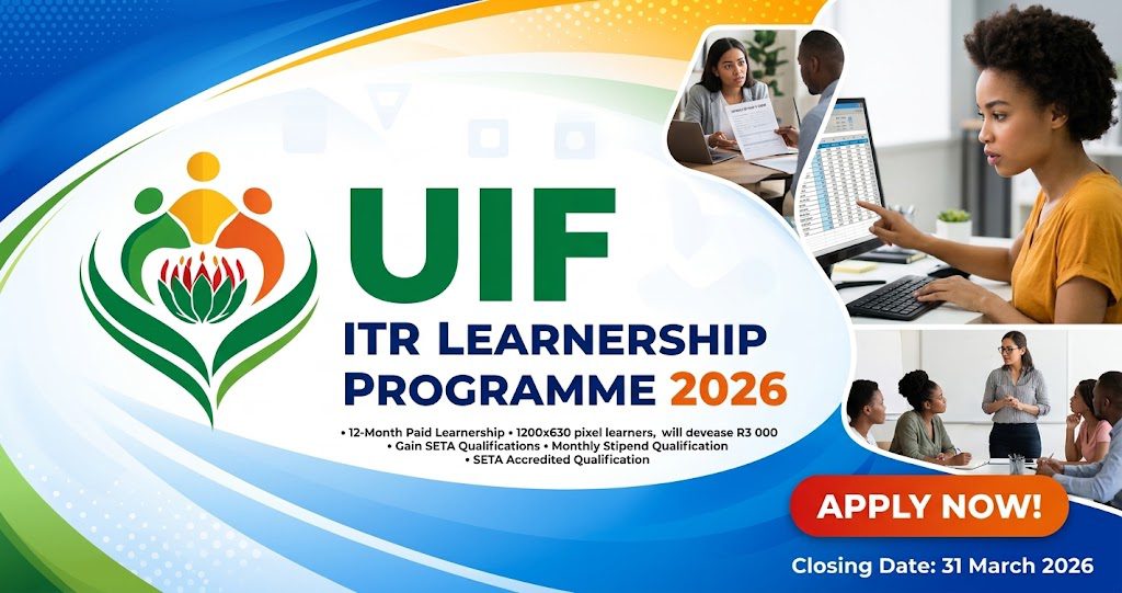 SETA UIF ITR Learnership Programme 2026