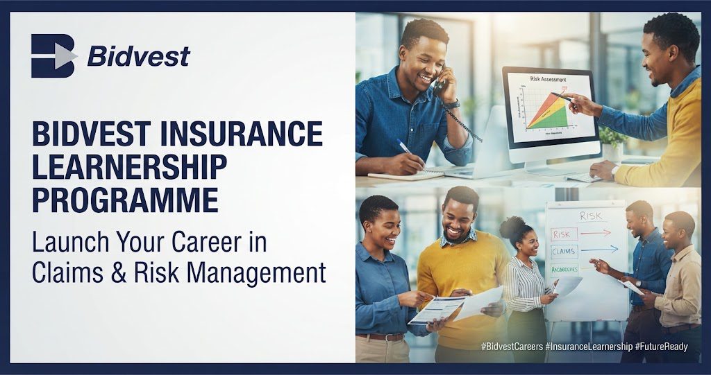 How to Apply for Bidvest Insurance Learnerships 2026