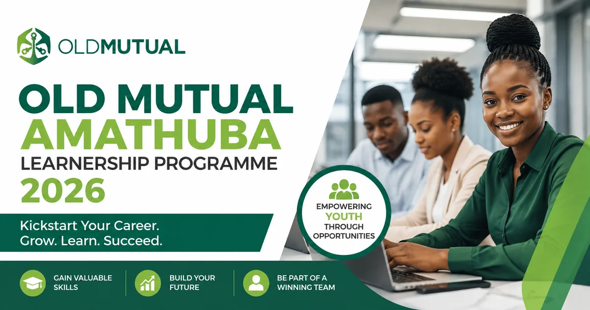 Old Mutual Amathuba Learnership Programme 2026