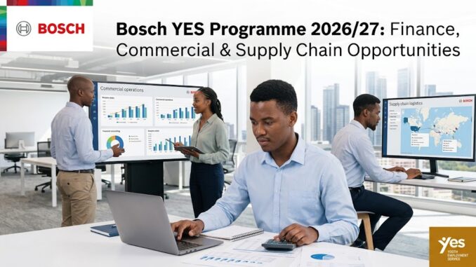 Bosch YES Programme 2026/27 - Available Now