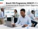 Bosch YES Programme 2026/27 - Available Now