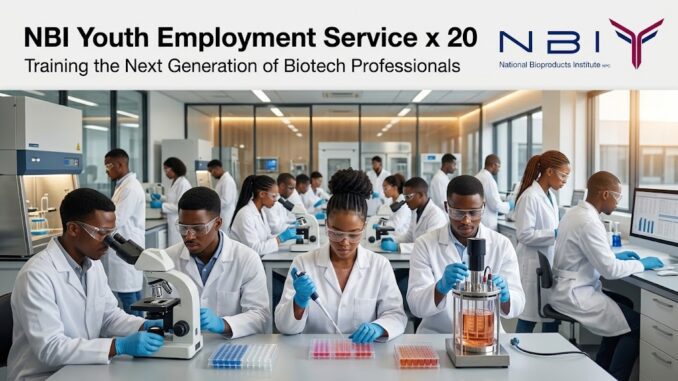NBI Youth Employment Service x 20 Learnerships 2026